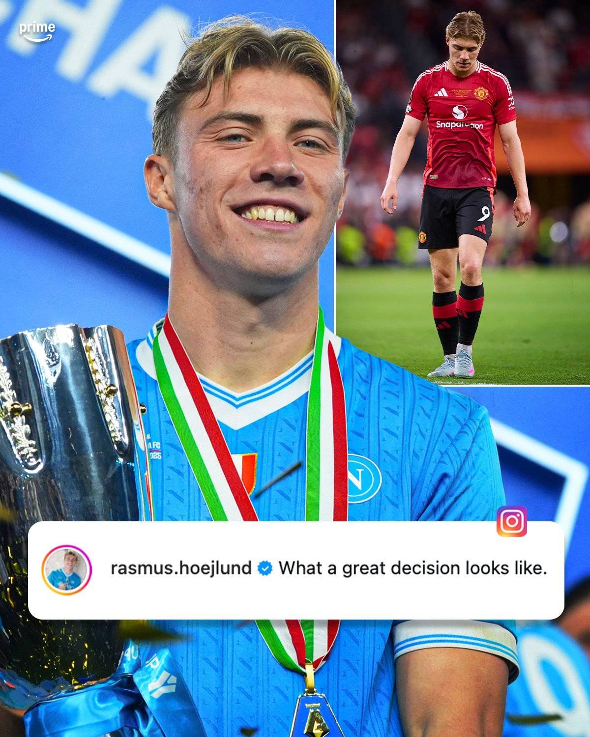 霍伊伦德对曼联从儿魔梦到反目！自曝离队细节，红魔亏损金额揭晓